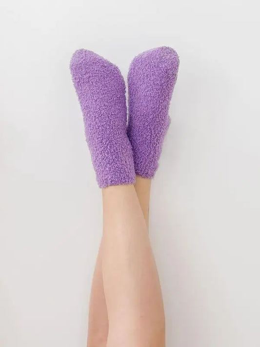 Lilac Cozy Socks