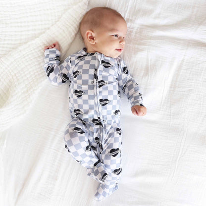 Zipper Footie | Mama's Boy