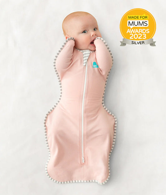 Swaddle Up™ 1.0 Tog Stretch Cotton - Dusty Pink