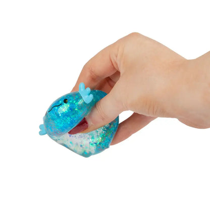 Scrunchems® Mini Sugar Axolotls Squishy Fidget Toy (3pc)