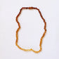 Raw Baltic Amber + Sunflower || Necklace ||