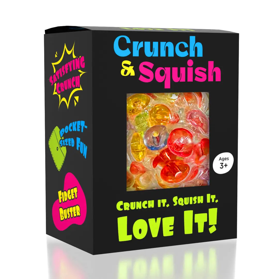 Crunch & Squish Crunchy Squishy Stress Ball Fidget Toy