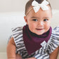 Jade Baby Bandana Bib Set (4-pack)
