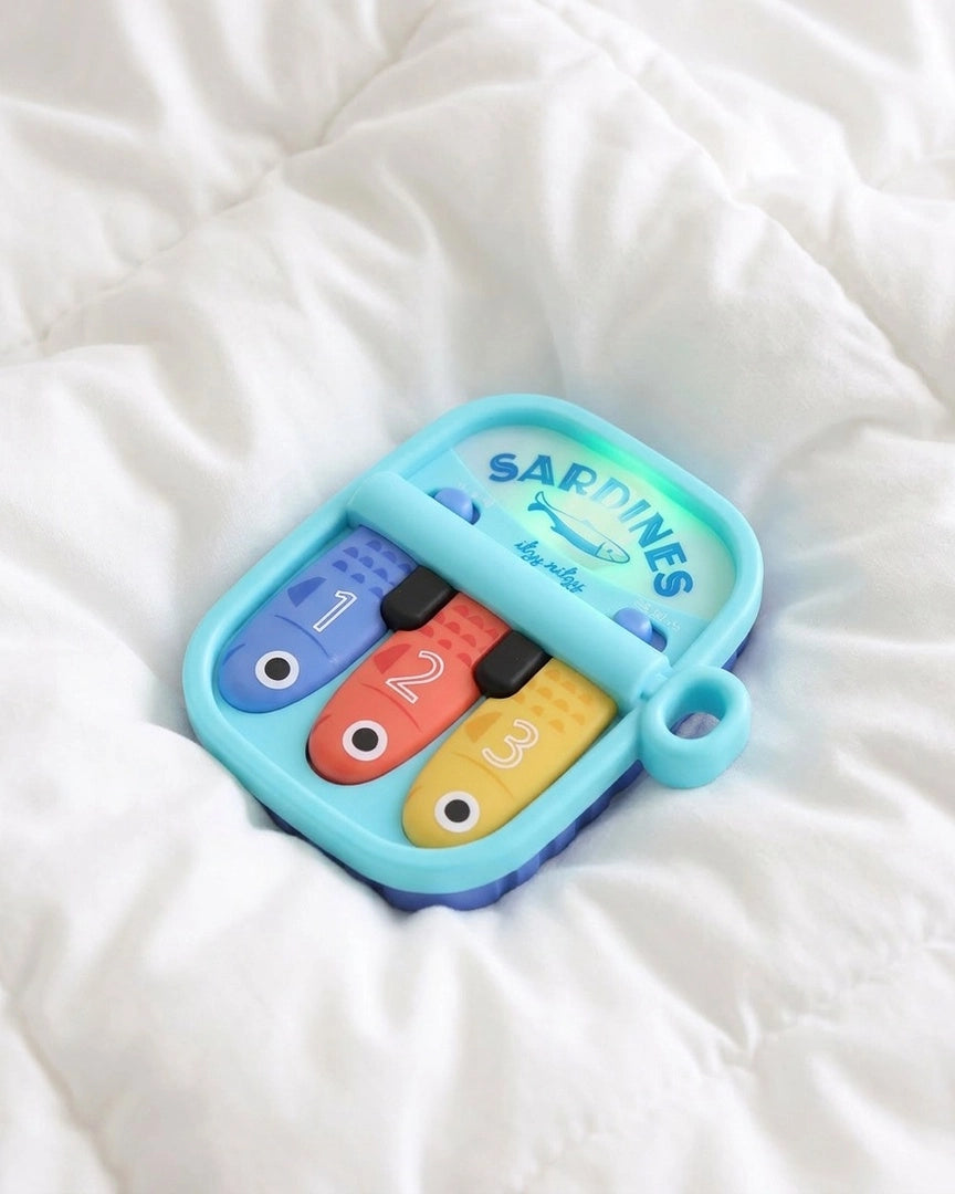 Bitzy Tunes™ Sardines - Light-Up Interactive Piano Toy