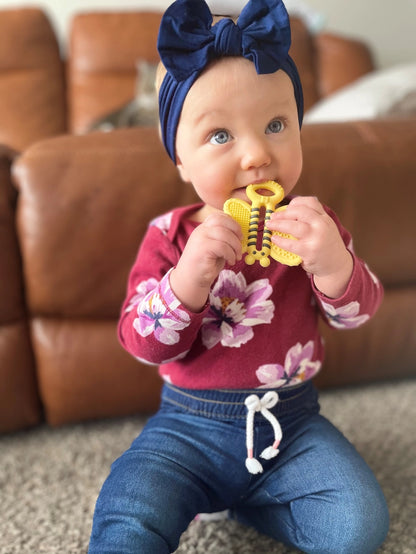 Tooth Brush Teether - Bee Brush