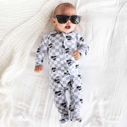 Zipper Footie | Mama's Boy