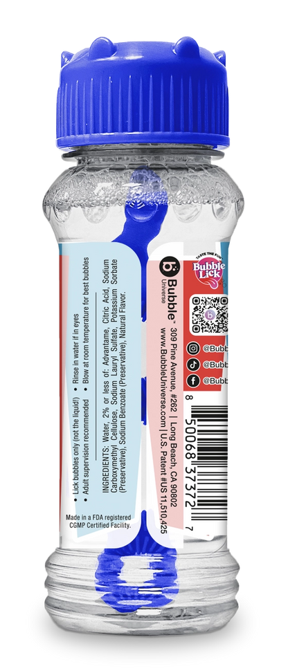 Bubble Lick Icee Variety Flavored Bubbles