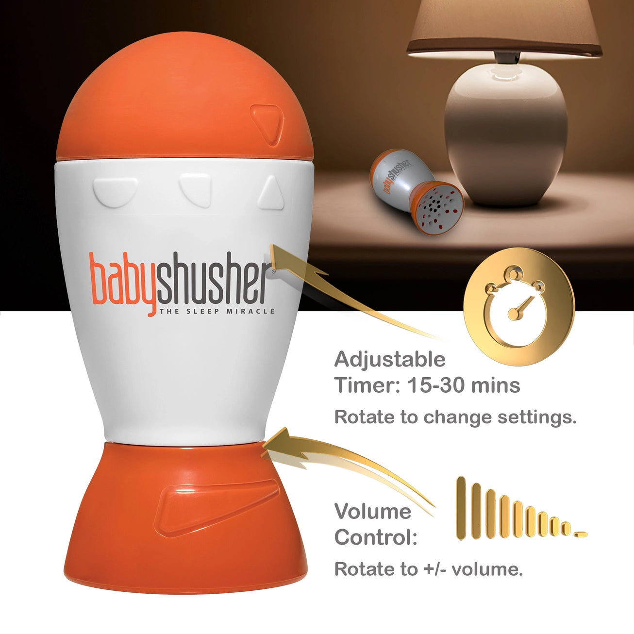 Baby Shusher - the Sleep Miracle Sound Machine