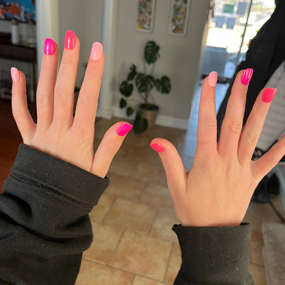 Pretty in Pink Press-On Nails
