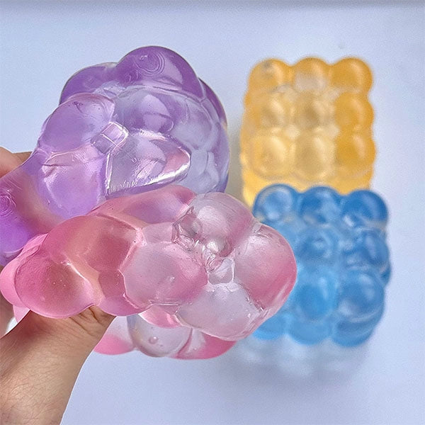 Sugarsqueez Squishies® Bubble Cube Maltose Fidget Stress Ball