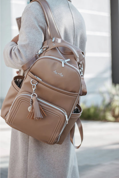 Chai Latte Boss Plus™ Large Diaper Bag Backpack
