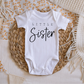 Little Sister Pregnancy & Gender Reveal Onesie