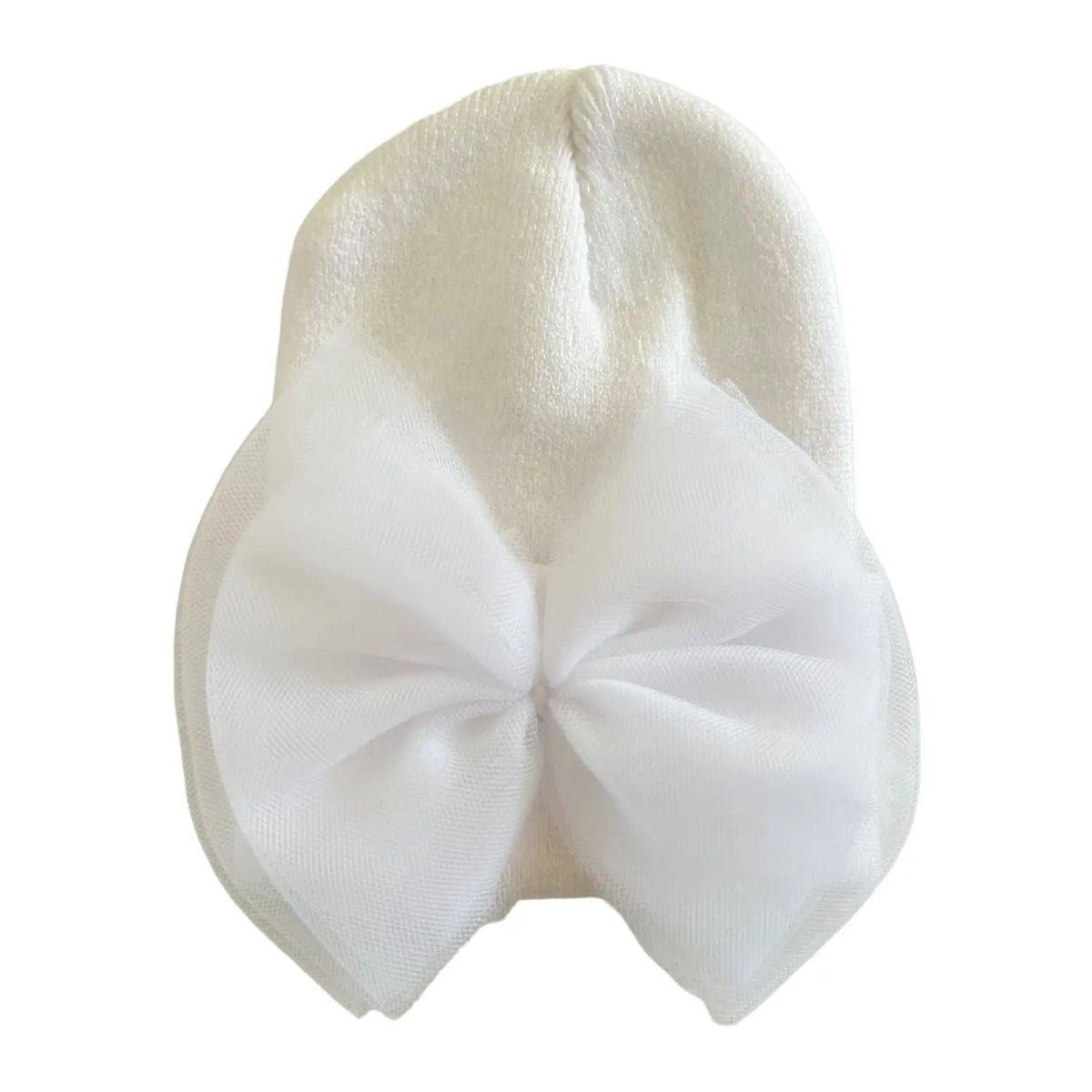 Baby's First Hat® - White Tulle Bow