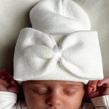 Baby's First Hat® - Warm White Bow