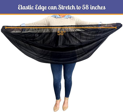 Durable Baby Mosquito and Bug Net Cover for Strollers & Joggers, Play Pens