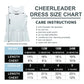Texas Tech Red Raiders Red Sleeveless Cheerleader Dress