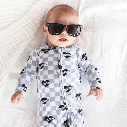 Zipper Footie | Mama's Boy