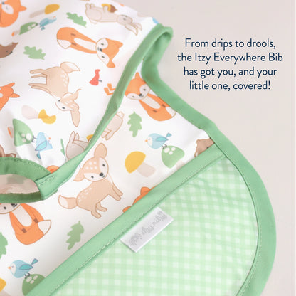 Itzy Everywhere Bib™ - Long Sleeve Water-Resistant Bib