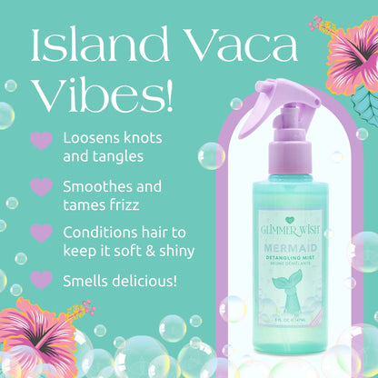 Mermaid Hair Detangling Mist - Mermaid