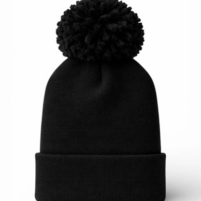 Baby's First Hat® - Black Pom