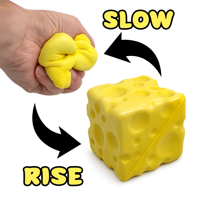 Fun Doh Slow Rise Cheese Squishies