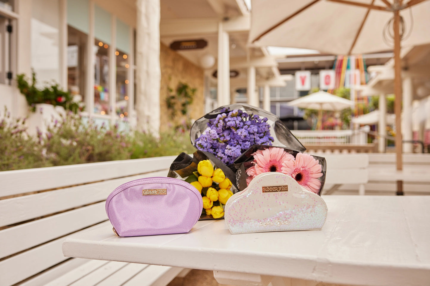 Mermaid Purple Pearl Pouch
