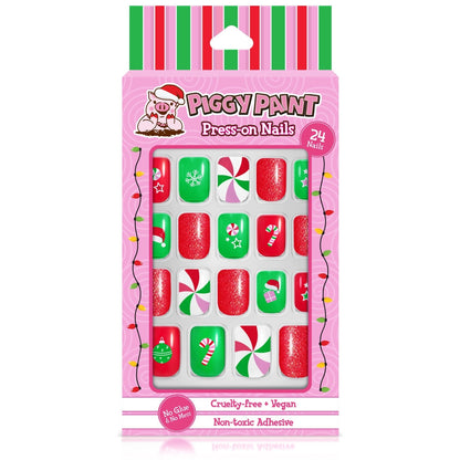 Merry Mistletoe Press-On Nails