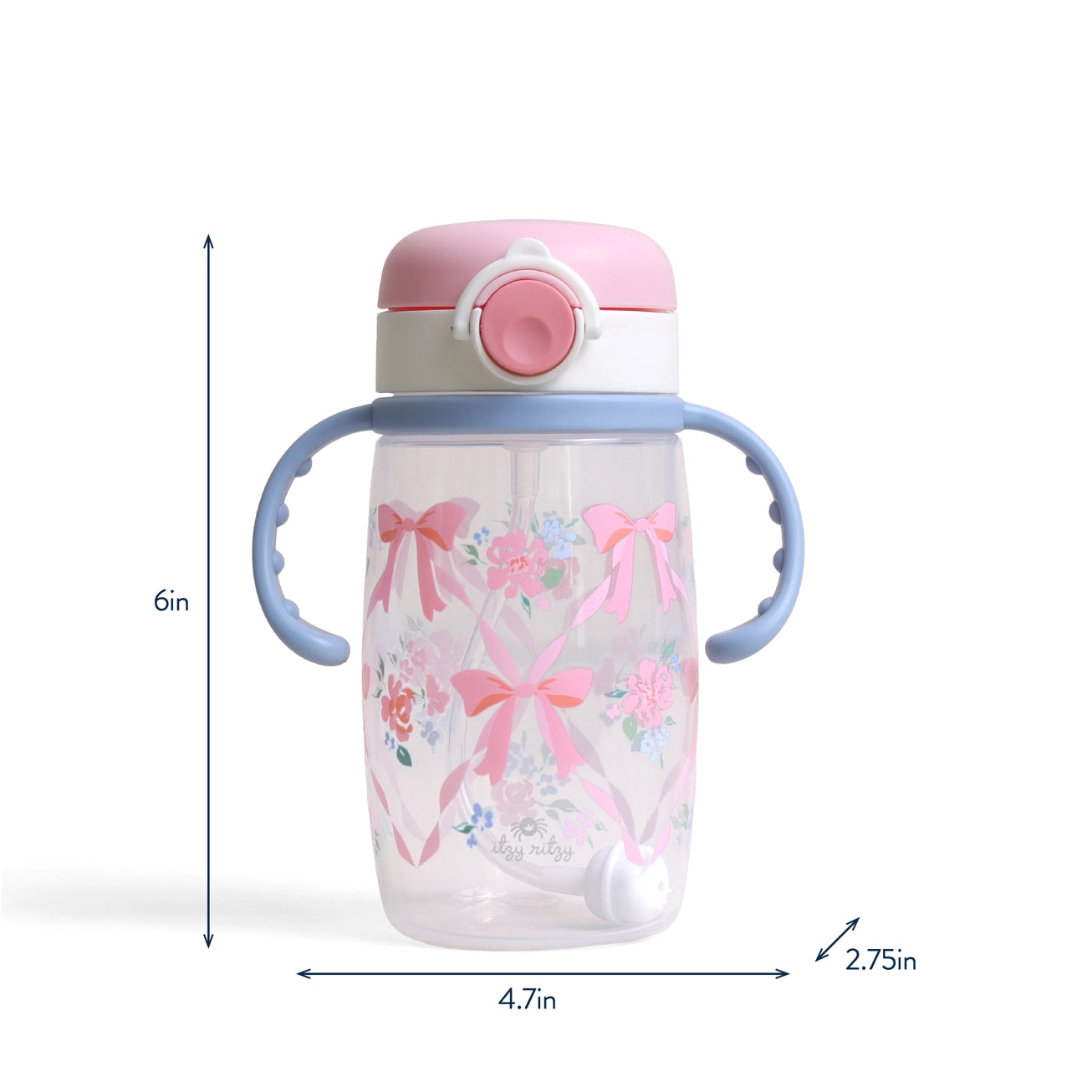 Itzy Sips™ - Straw Cup with Snap-Close Lid