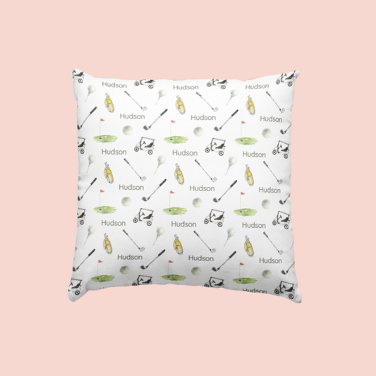 Sugar + Maple Custom Pillow | Putter's Paradise