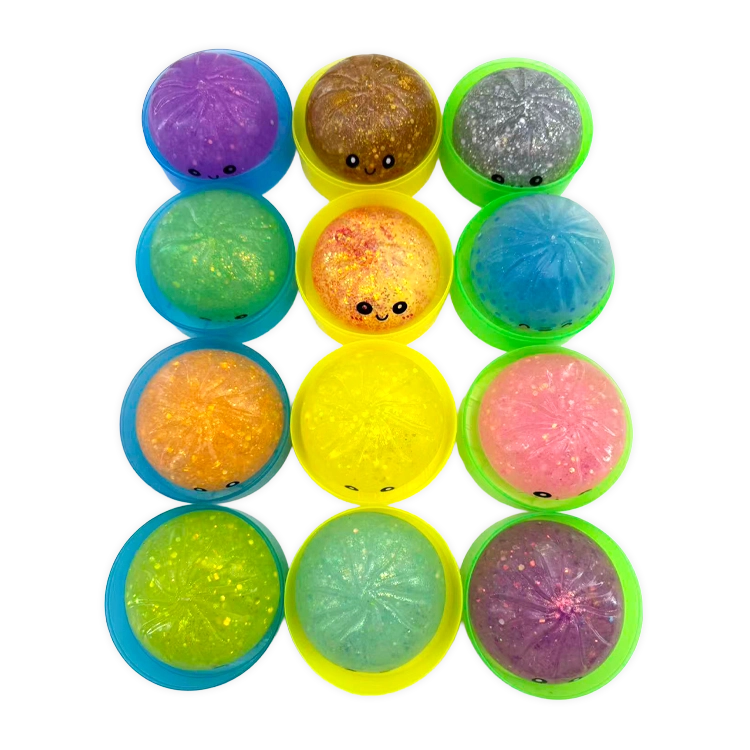 Glow-in-The-Dark Mystery Dumpling Squishy Toy