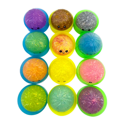 Glow-in-The-Dark Mystery Dumpling Squishy Toy