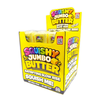 Fun Doh 10" Jumbo Butter Squish Slow Rise Toy