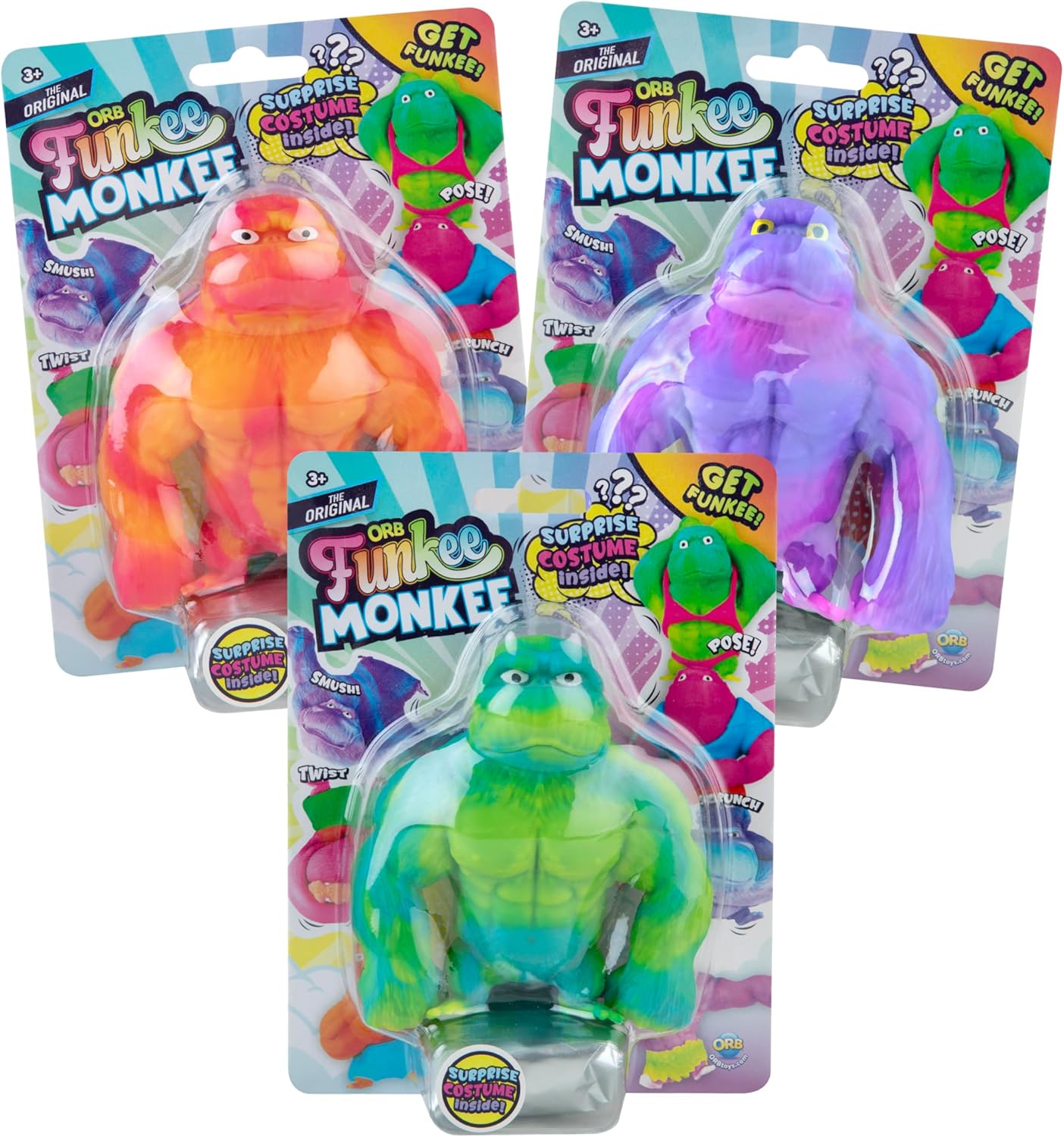 ORB™ Funkee Monkee - Mega WITH SURPRISE COSTUME