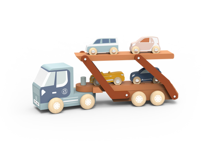 Car Carrier Truck with 4 Cars