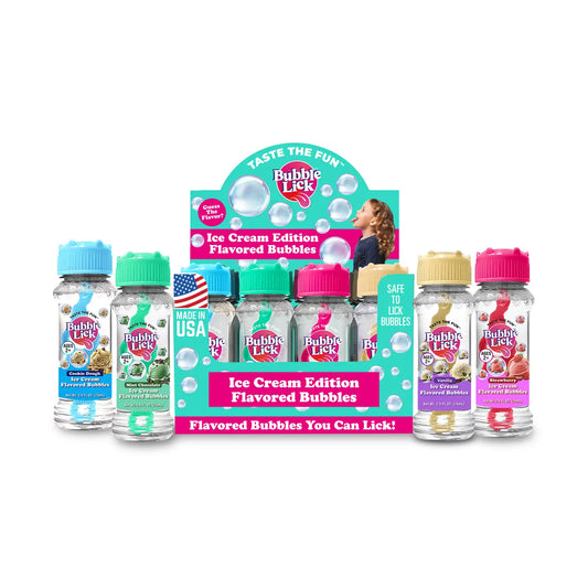 Bubblelick Ice Cream Edition - Flavored Bubbles