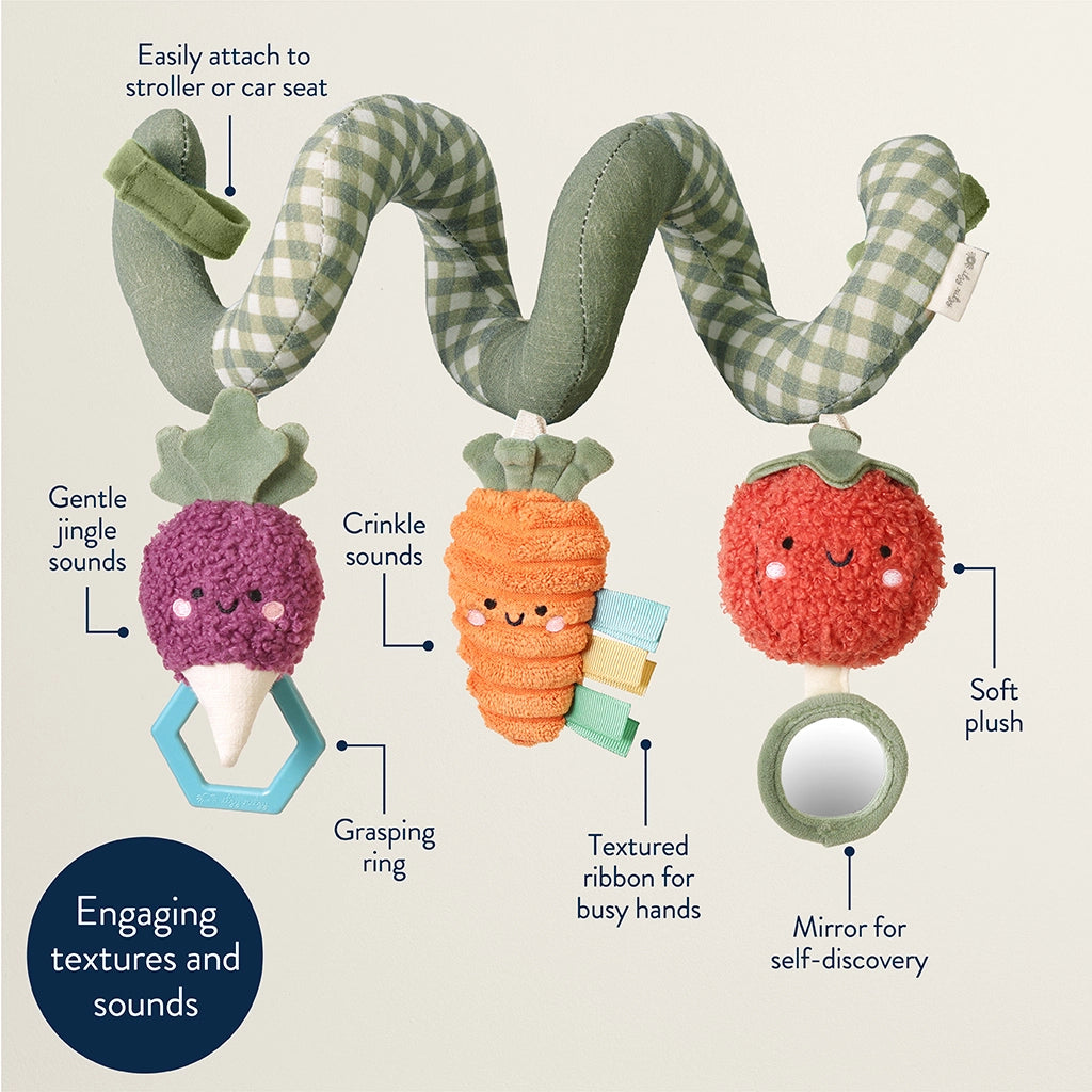 Bitzy Bespoke Itzy Bitzy Spiral Car Seat Activity Toy