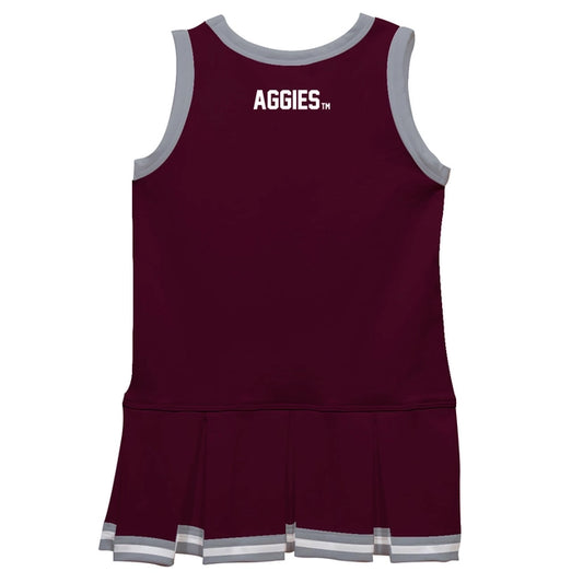 Texas A&M Aggies Maroon Sleeveless Cheerleader Dress