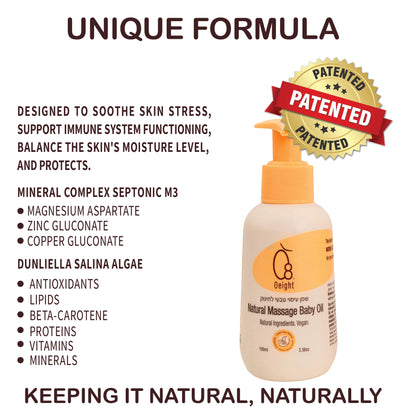Natural Baby Massage Oil