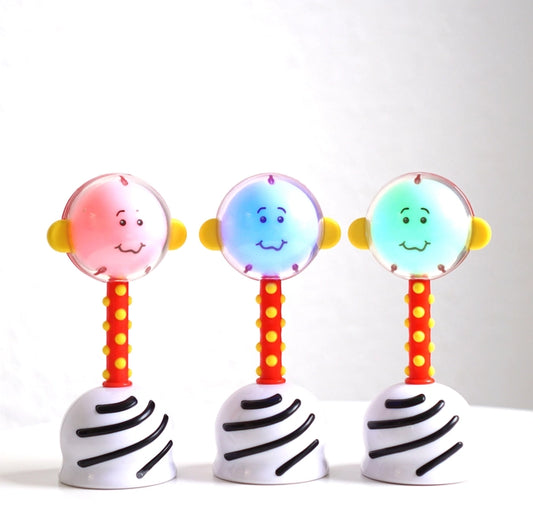 Nogginstik Developmental Light-Up Rattle