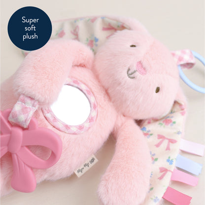 Pink Bunny Bitzy Traveler™ Plush Toy
