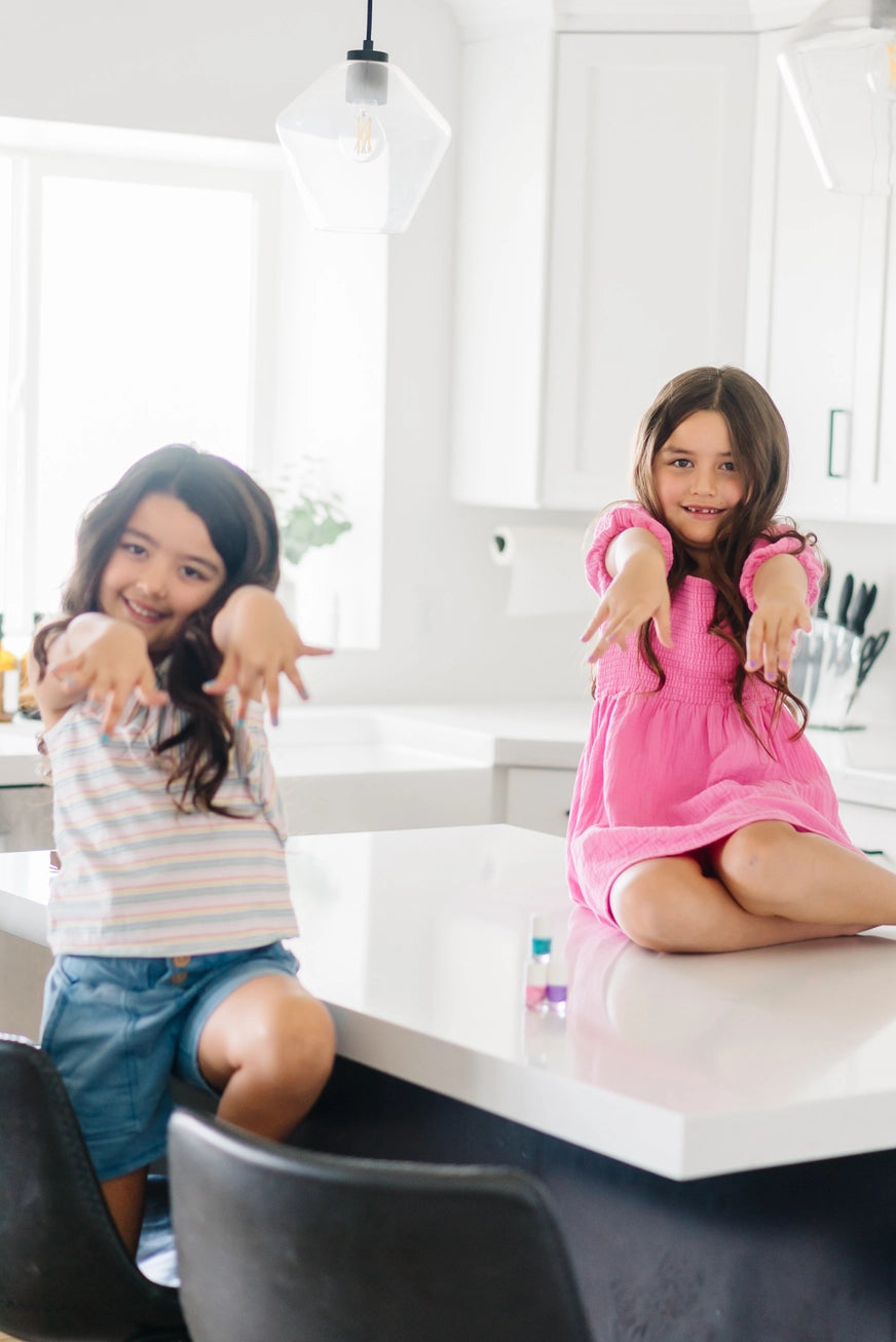 4 Polish Box Set Non-Toxic Kids Nail Polish