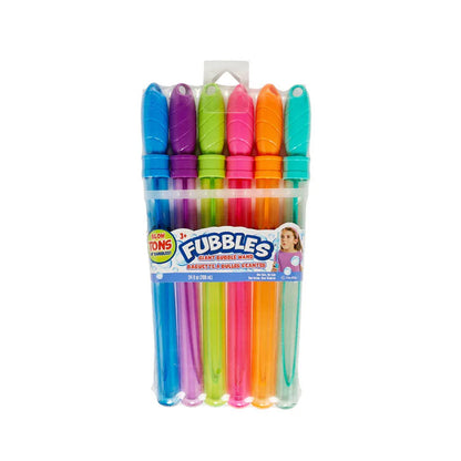 FUBBLES® BUBBLE WANDS 6-Pack