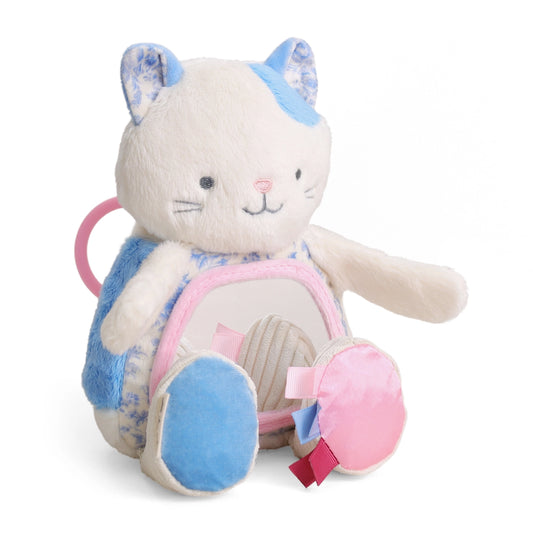 Itzy Bitzy Mirror™ Kitty Tummy Time Sensory Toy