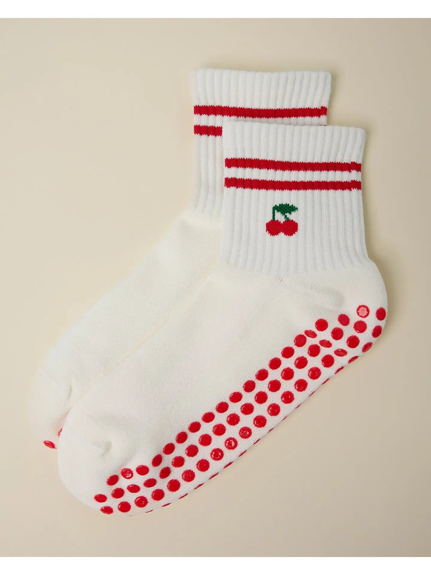 Non-Slip Quarter Crew Socks