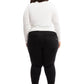 Plus Maternity 28" Butter Skinny w/ Bellyband in Black