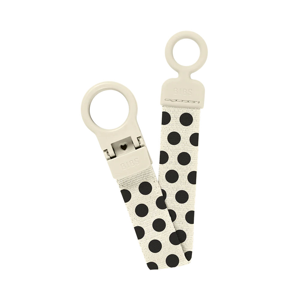 STUDIO Pacifier Clip Loop Polka