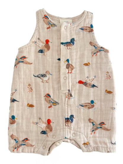 Western / Muslin Shortie Romper