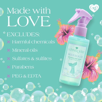 Mermaid Hair Detangling Mist - Mermaid
