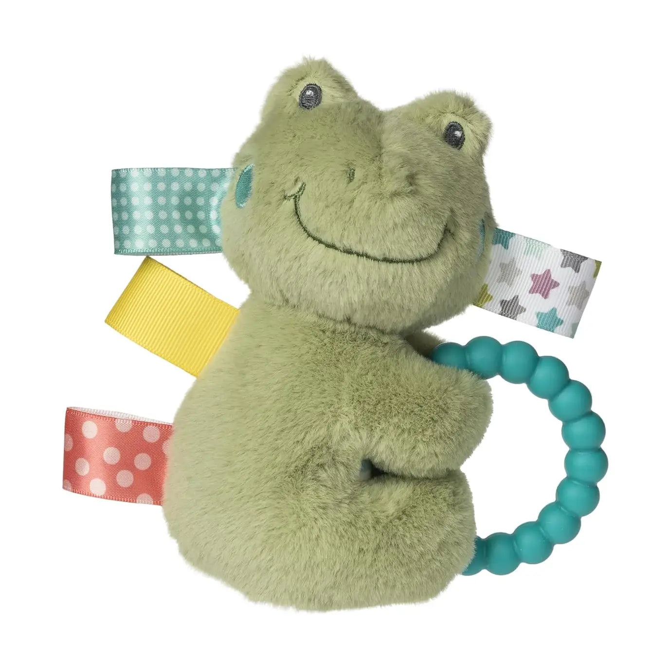 Taggies Peepers Frog Teether Rattle