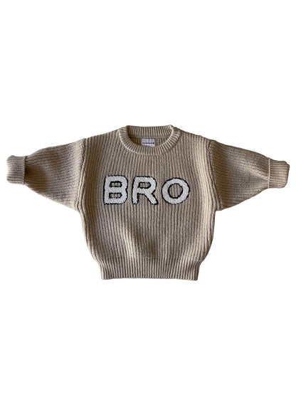 Bro Knit Sweater - Cocoa